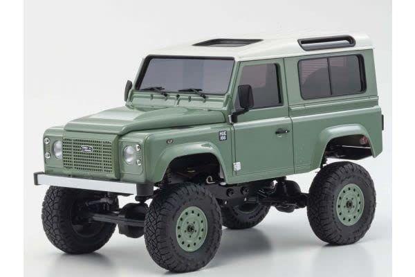 Carro RC Kyosho Mini-Z 4x4 Land Rover Defender 90 Heritage